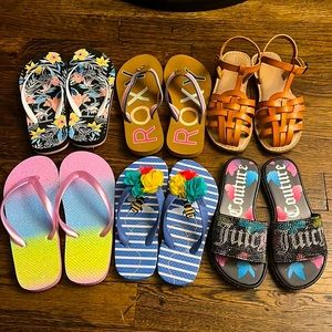 GIRLS’ SUMMER SANDAL BUNDLE-size 10/11